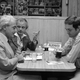 Marvin Miller meets with Joe Niekro and Nolan Ryan in 1980. Photo credit: AP